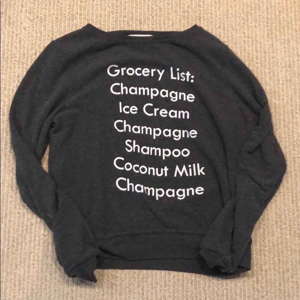 Wildfox baggy beach jumper